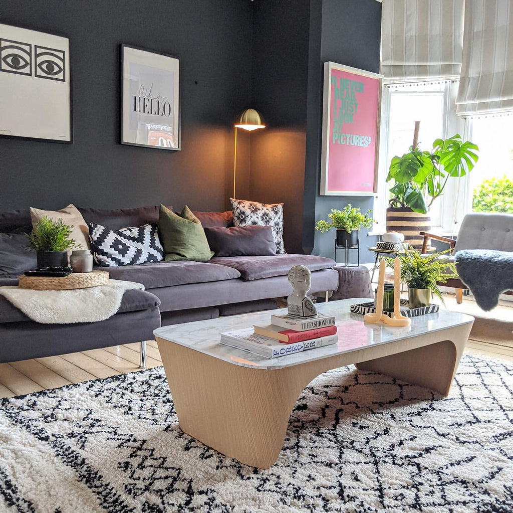 Timeless Contrast: Cream and Black Rugs for Every Home