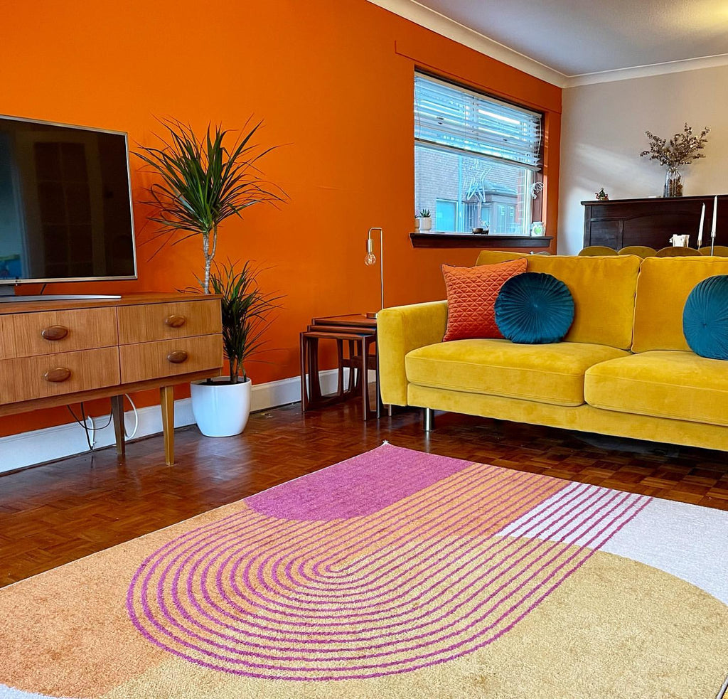 The Modern Edge: Stylish Rugs for a Contemporary Living Room