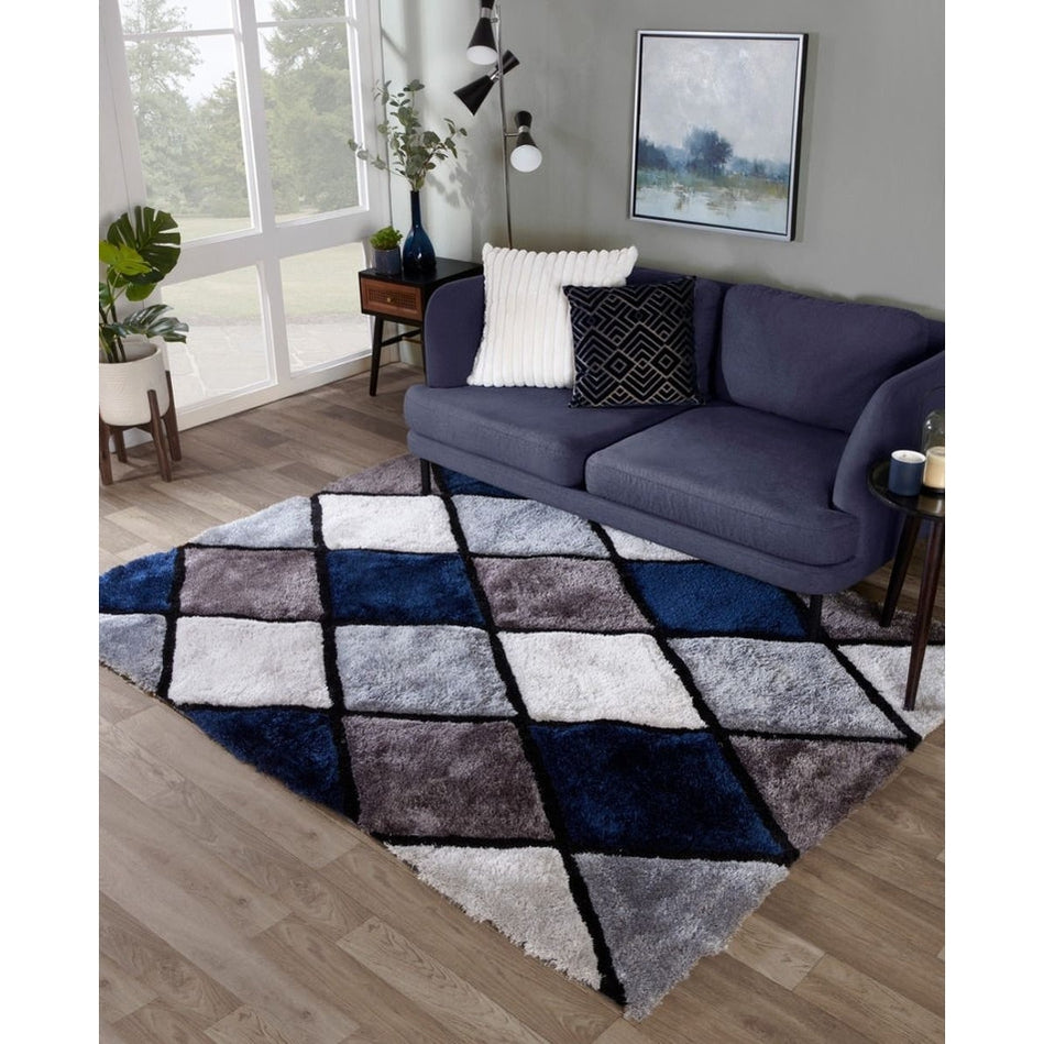 Feeling Blue? Add a Blue Living Room Rug for Instant Serenity and Style!