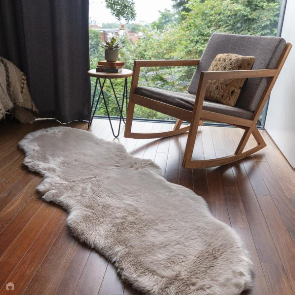 Sheepish About Your Home Decor? Add a Sheepskin Rug for Instant Cosy