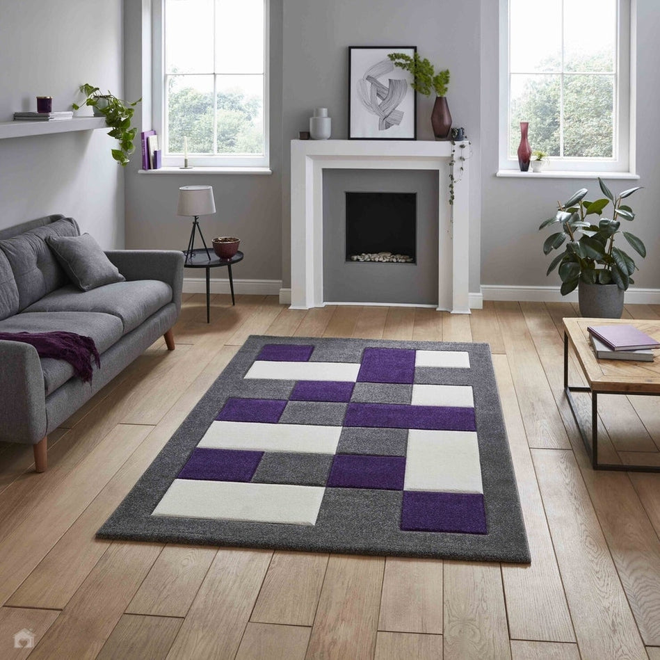 Purple and Grey Rugs: The Yin and Yang of Home Decor