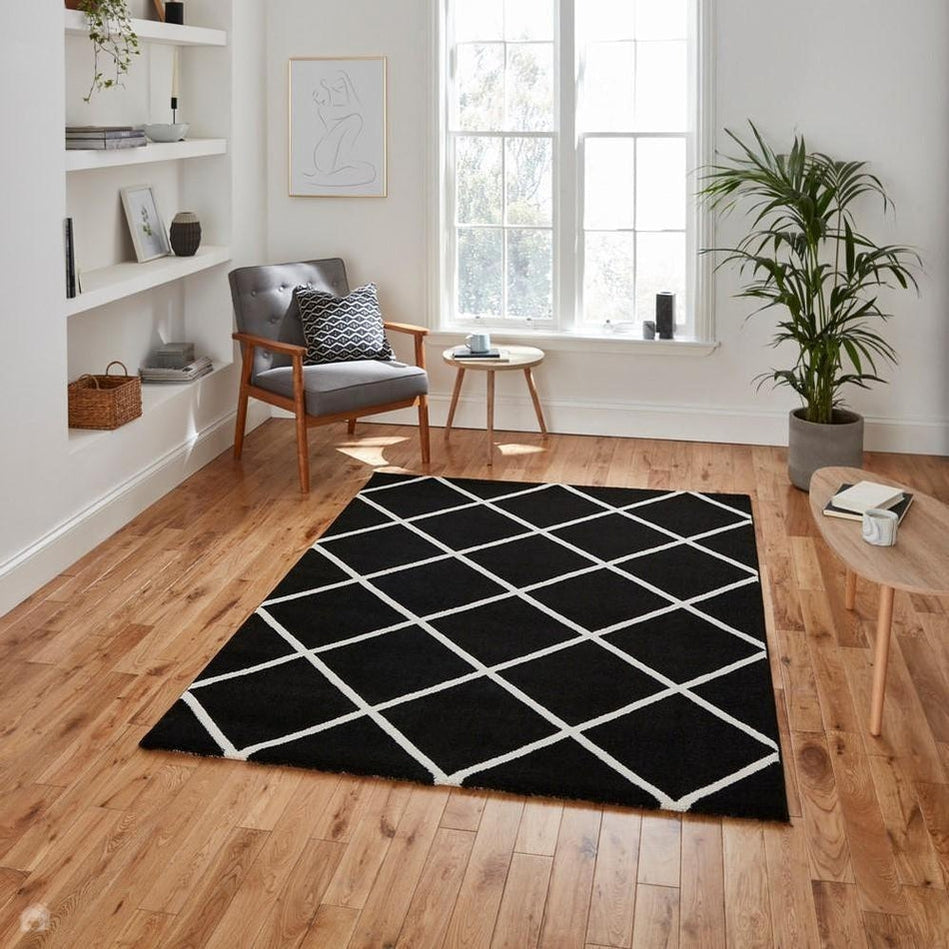 The Dark Side of Decor: Why Black Rugs are the Ultimate Statement Piece