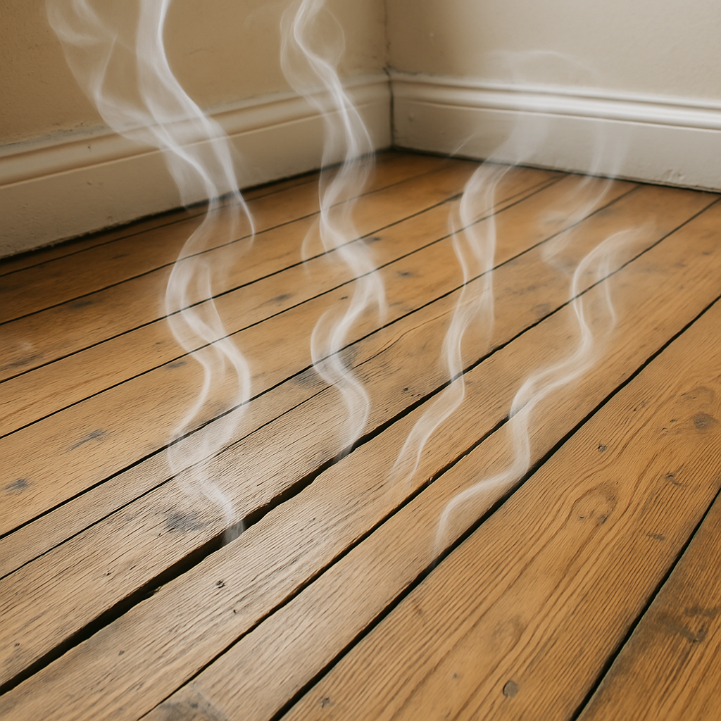 How to Stop Draughts Through Floorboards | Rug Love