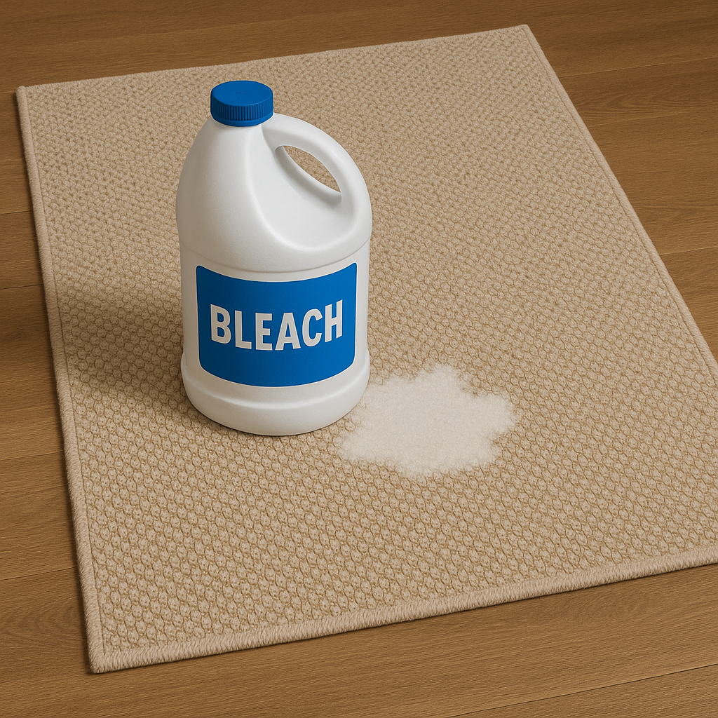 Bleach Cleanable Rugs & Carpets: Why Polypropylene Is Best for Stain-Free Living