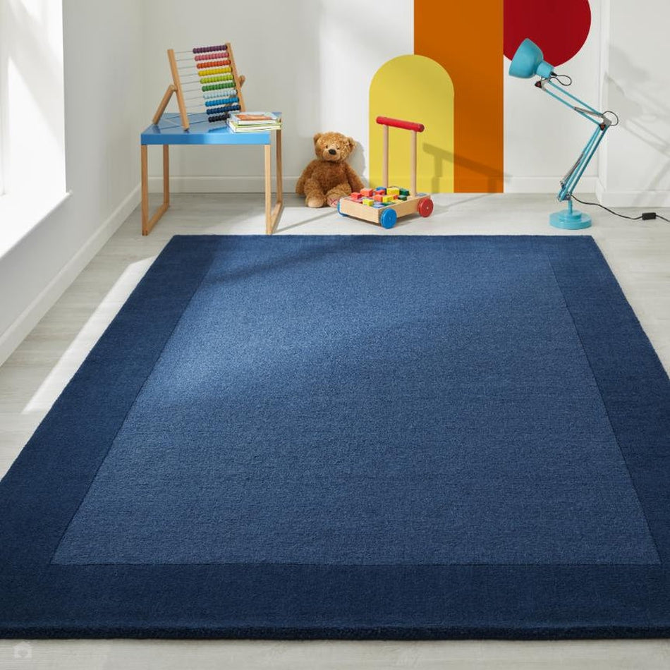 Introduce Navy Blue Rugs into Your Home in 5 Easy Ways