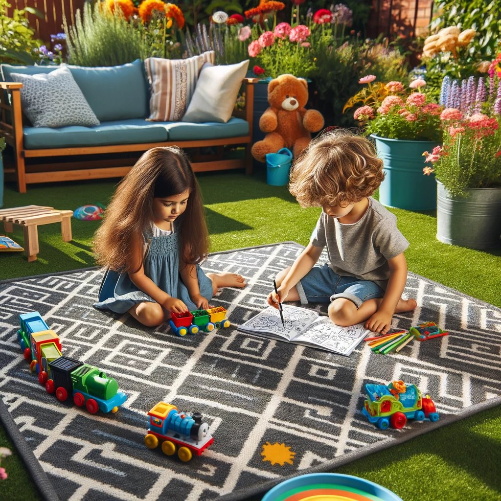 Why an Outdoor Rug is the Perfect Solution for Kids' Playtime