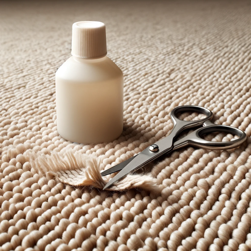 How To Fix a Snag In a Rug