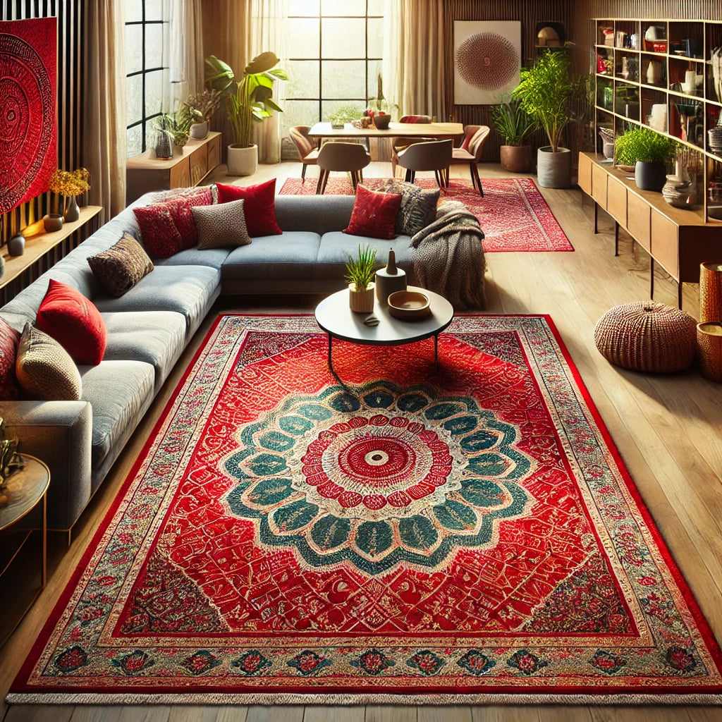 Add a Bold Touch to Your Home with Red Rugs from Rug Love