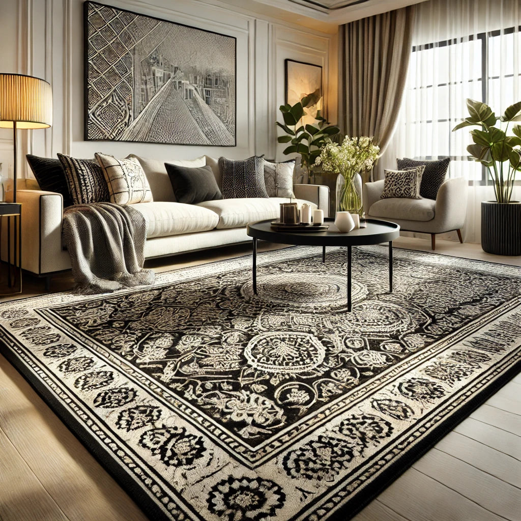 Elevate Your Home with a Black and White Rug from Rug Love