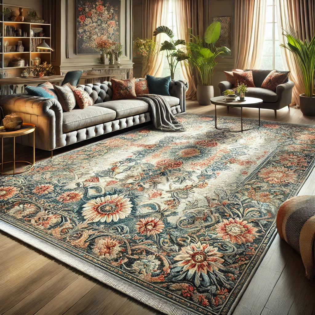 Add a Touch of Nature with Beautiful Floral Rugs from Rug Love