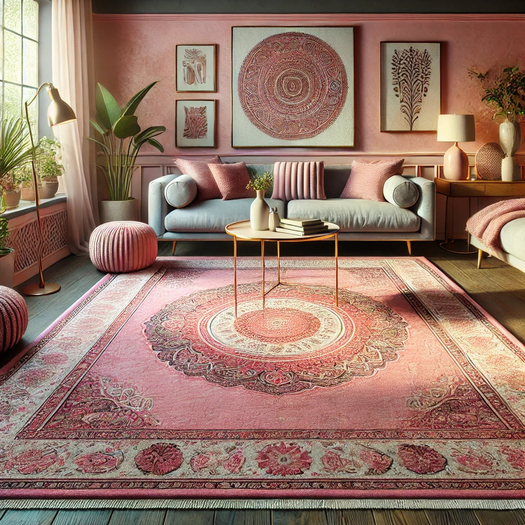 Add a Touch of Elegance with a Beautiful Pink Rug from Rug Love