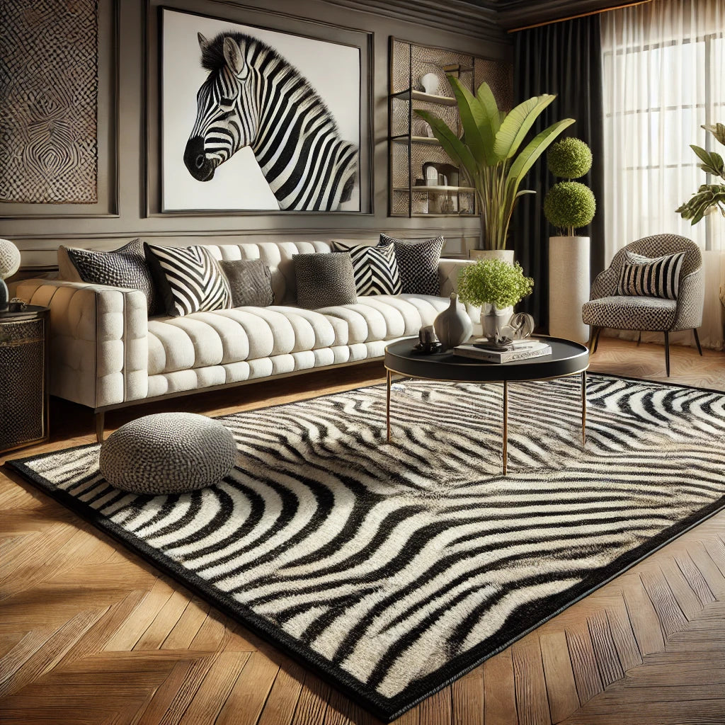 Add a Touch of the Wild with Stylish Zebra Rugs from Rug Love