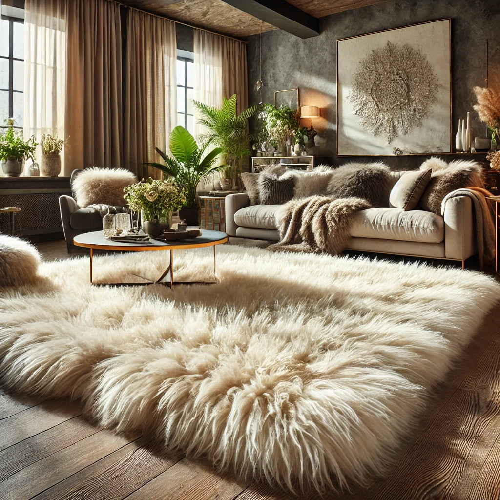 Add Luxury and Comfort with Faux Sheepskin Rugs from Rug Love