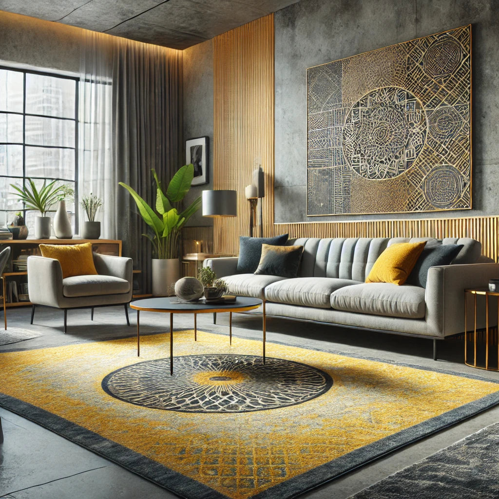 Transform Your Home with Yellow and Grey Rugs from Rug Love