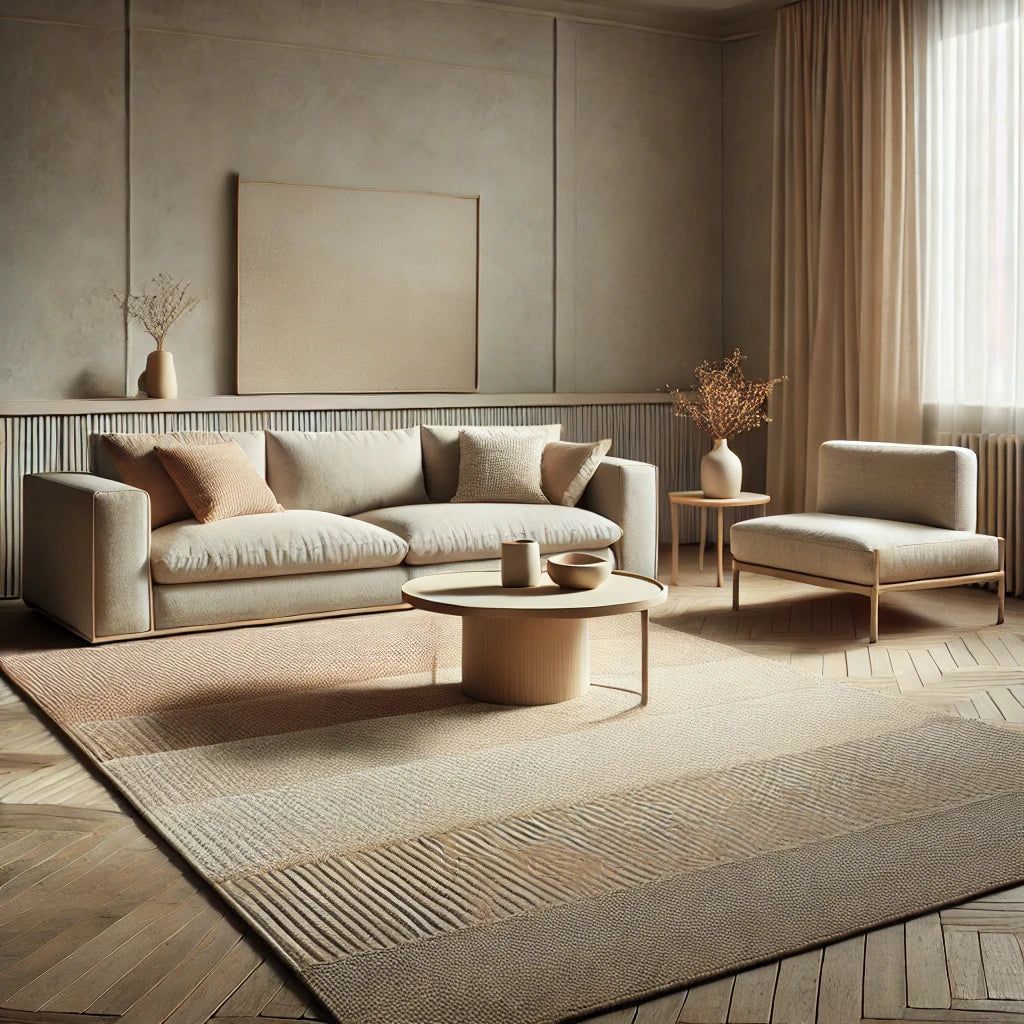 How to Use Rugs to Add Texture to Minimalist Interiors