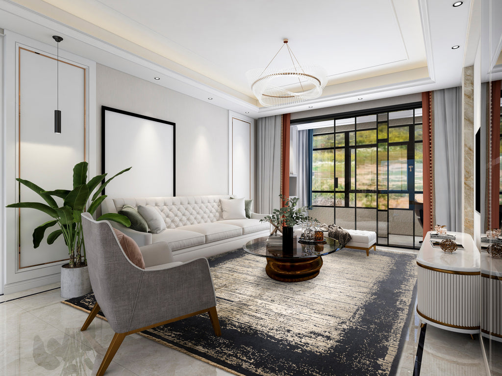 Elevate Your Home with Black and Gold Rugs from Rug Love