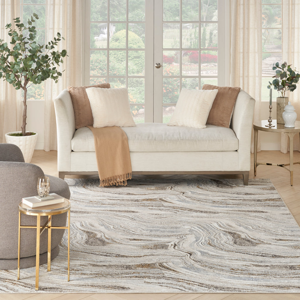 Should a rug be darker or lighter than a sofa?