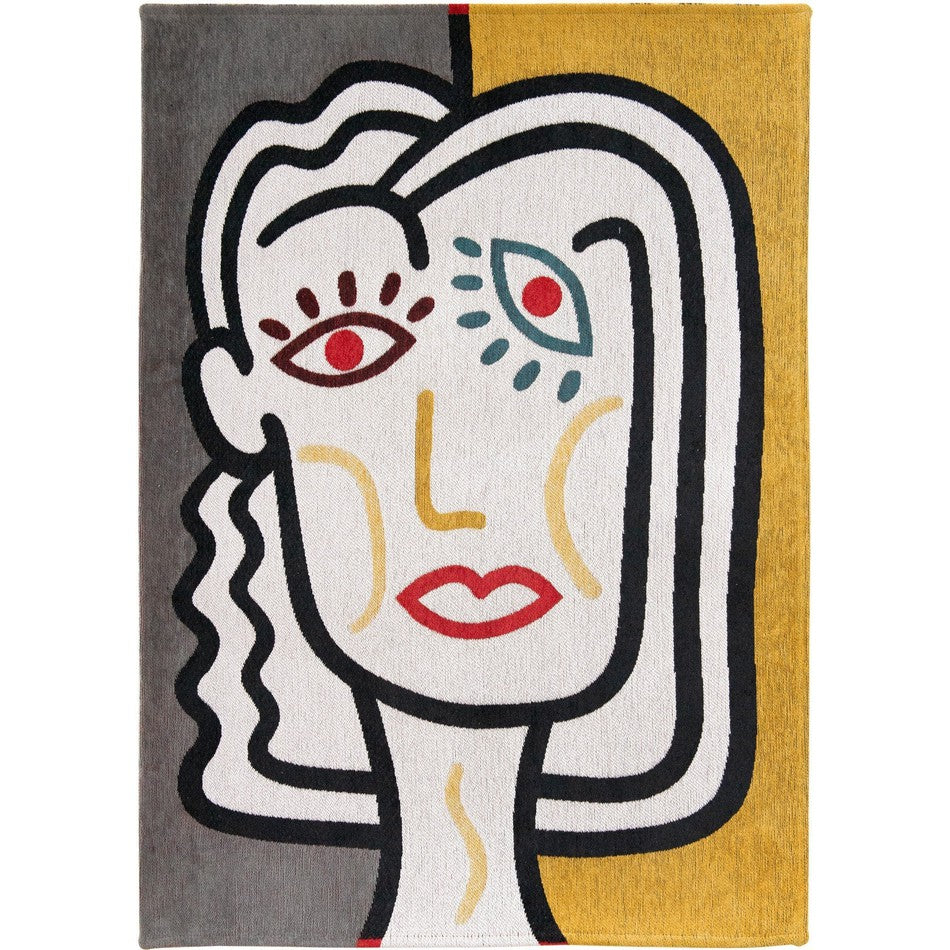 Abstract Elegance: The Dora 9143 Dorado Rug by Louis De Poortere