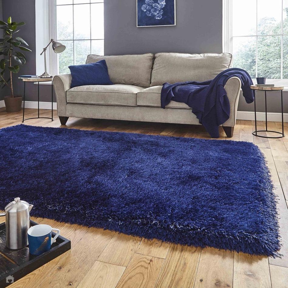 Transform Your Space with Navy-Coloured Rugs: A Comprehensive Guide