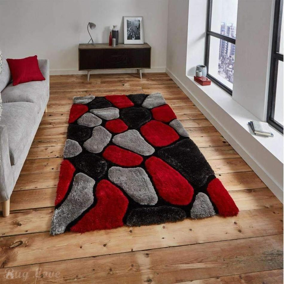 The Bold Elegance: Red and Black Rugs and the Best Colour Décor to Complement