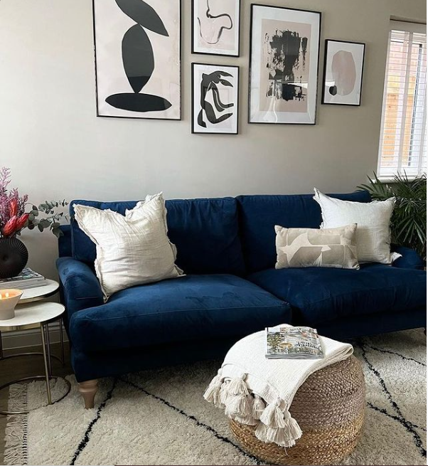 Designing a Modern Contemporary Living Room: Art, Colours, and Rugs