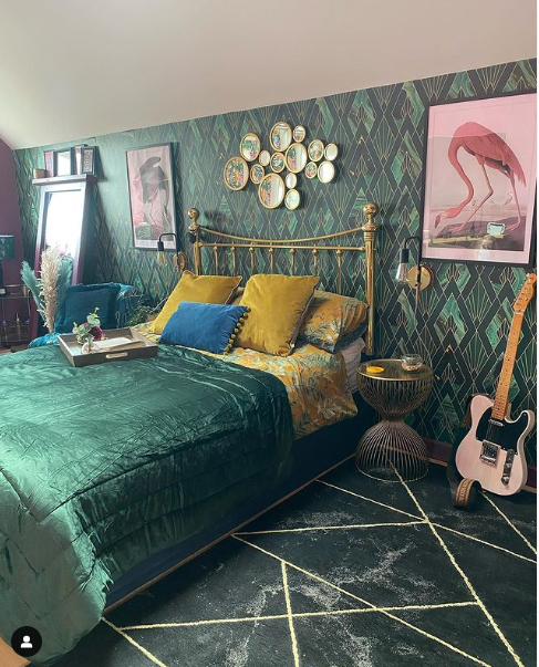 Creating a Moody Bedroom Ambience with the Perfect Rug Colour