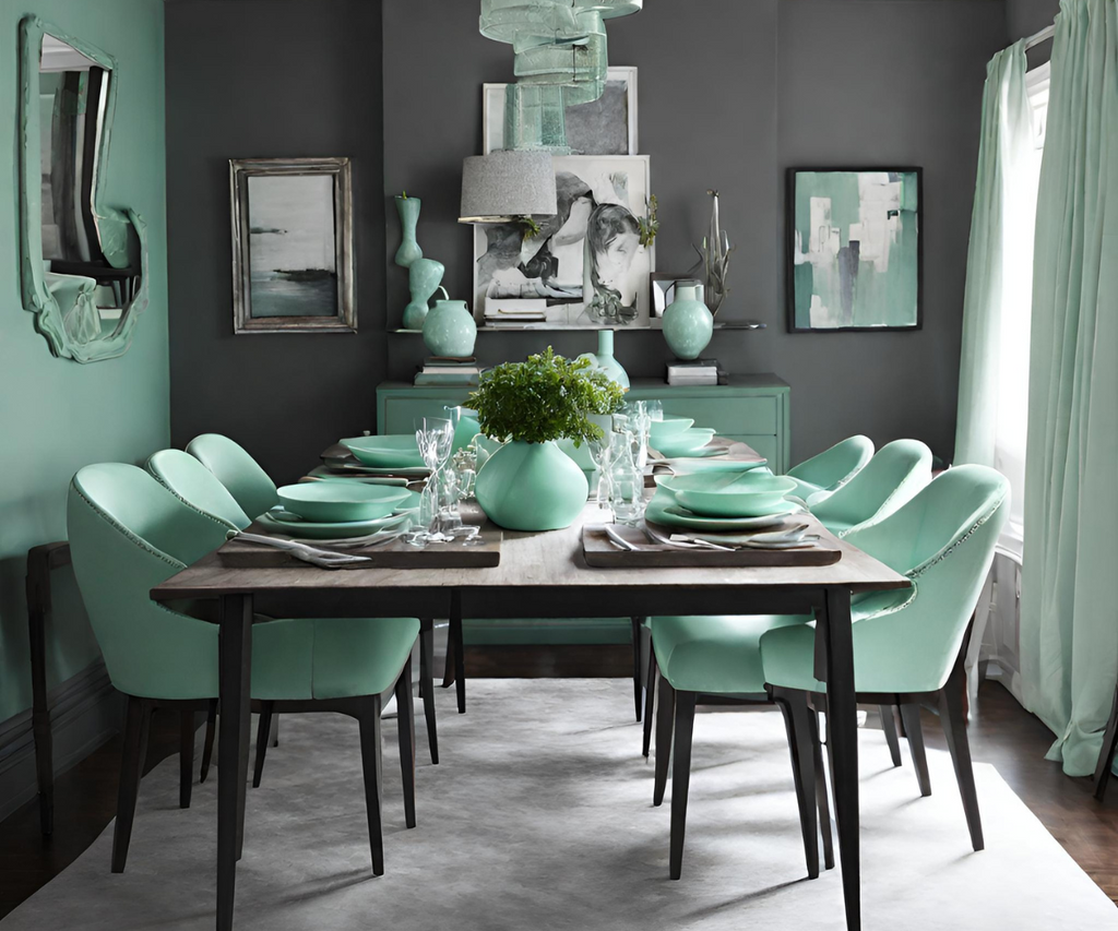 The Best Two-Colour Combinations for Dining Rooms
