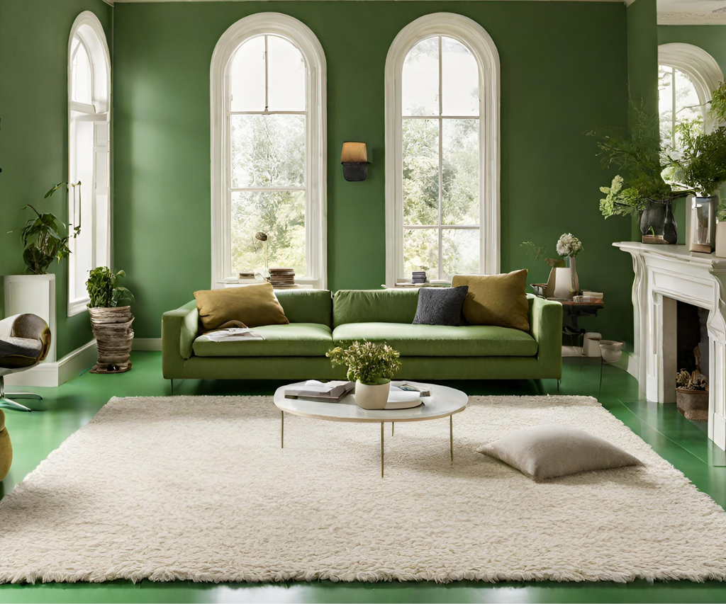What Rug Goes with a Green Carpet