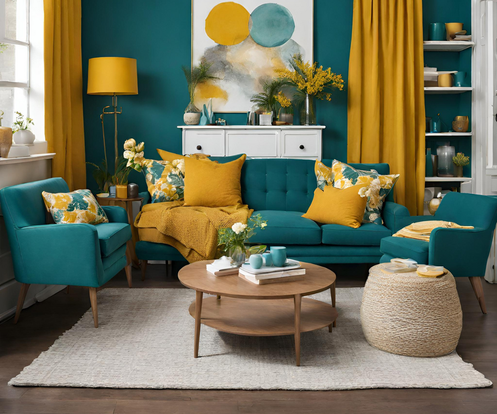 The Best Two-Colour Combinations for Living Rooms