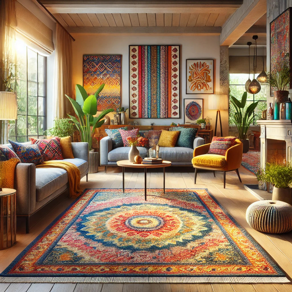 Brighten Your Home with a Multi Coloured Rug From Rug Love