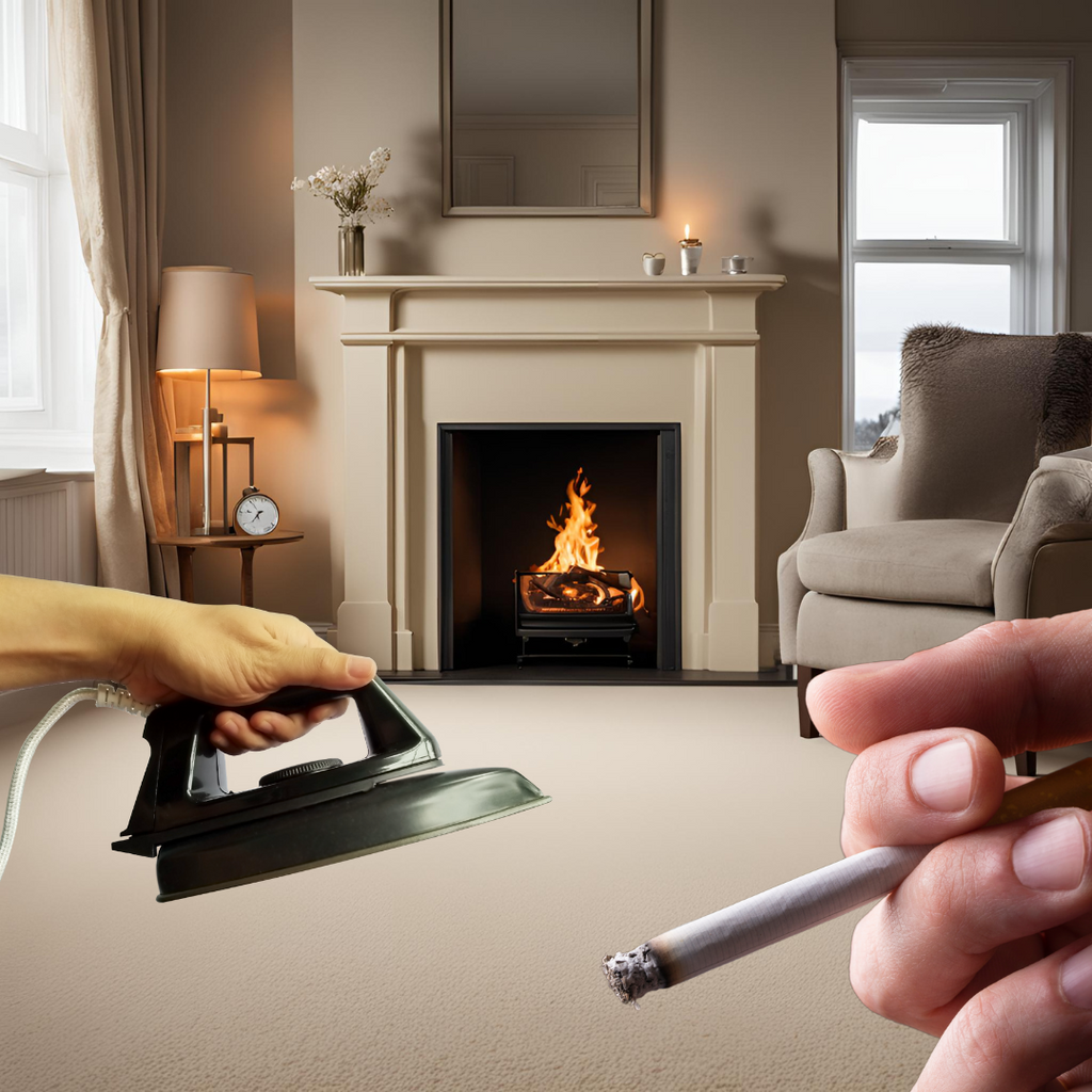 How to Repair a Burn in a Carpet.