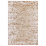 Anders AN03 Modern Abstract Distressed Space-Dyed Shimmer Soft Raised Textured Low Profile Short Pile Polyblend Beige/Cream/Sand Rug