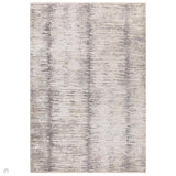 Anders AN14 Modern Vertical Striation Brushstroke Distressed Space-Dyed Shimmer Soft Raised Textured Low Profile Short Pile Polyblend Light Grey/Cream/Charcoal/Beige Rug