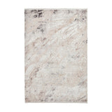 Bellagio 3006 Modern Abstract Marbled Distressed Metallic Shimmer Soft Textured Ultra High-Density Low Profile Short Pile Beige Rug