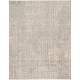 CK950 Rush CK955 Modern Abstract Distressed Hi-Low Textured Low-Profile Short-Pile Ivory/Grey/Beige Rug