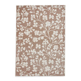 Catherine Lansfield Grace Floral Modern Durable Easy-Care Carved High Density Polyproplyene Natural/Cream Rug