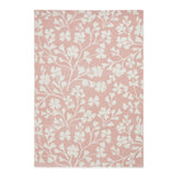 Catherine Lansfield Grace Floral Modern Durable Easy-Care Carved High Density Polyproplyene Rose/Cream Rug