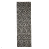 County Victorian Grey In-Outdoor Flatweave Runner
