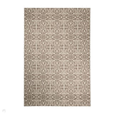 County Victorian Natural In-Outdoor Flatweave Rug