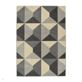 Creation Quadrant Grey Rug