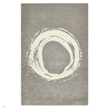 Elements EL1095 Modern Abstract Soft Hand-Woven Wool Grey Rug