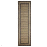 Flatweave Gel Border Natural Runner