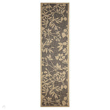 Flatweave Gel Leaf Natural Runner