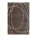 Halo Squiggle Taupe Rug