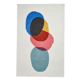 Inaluxe Modern Abstract Designer Wool Transmission IX12 Multicolour Rug