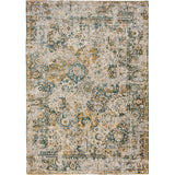 Louis De Poortere Antiquarian Bakhtiari 9127 Fener Washable Polyester Flatweave Eco-Rug