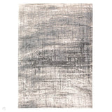 Louis De Poortere Mad Men Griff 8420 Jersey Stone Washable Polyester Flatweave Stone Grey/Ash Silver/Charcoal Black/Warm Taupe Eco-Rug