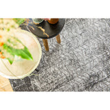 Louis De Poortere Mad Men Jacob's Ladder 8425 Harlem Contrast Washable Polyester Flatweave Eco-Runner