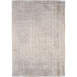 Louis De Poortere Mad Men Jacob's Ladder 8928 Central Yellow Washable Polyester Flatweave Eco-Rug