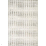 Mabel Grid MBL03 Modern Geometric Grid Distressed Soft Hi-Lo Textured Cut Pile Polyblend Stone Grey/Ivory/Warm Taupe/Soft Silver/Muted Beige Rug